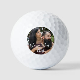 Pelotas De Golf Foto romántica de recién casados