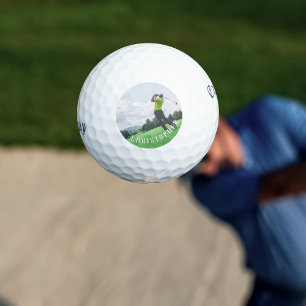 Pelotas De Golf Fotografía de golf Denominación Papel Monograma Bo