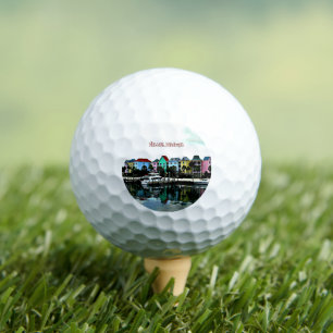 Pelotas De Golf Fotografía escénica de Nassau, Bahamas