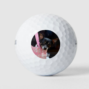 Pelotas De Golf Fotografía mascota personalizada elegante y moda