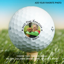 Pelotas De Golf Fotos de Mascota personalizadas de Best DOG MOM