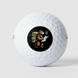 Pelotas De Golf Foxtrot Delta Tango Funny Bear