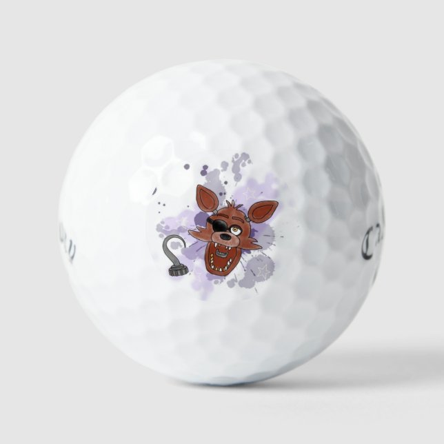 Pelotas De Golf Foxy fnaf (Anverso)