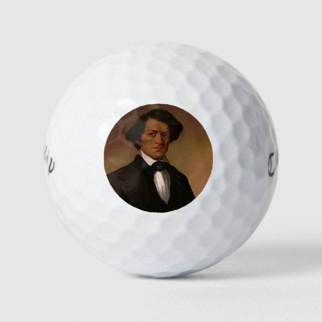 Pelotas De Golf Fr3d3rick Bailey Douglass: Leyenda de derechos civ (Anverso)