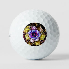 Pelotas De Golf fractal flower
