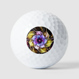 Pelotas De Golf fractal flower