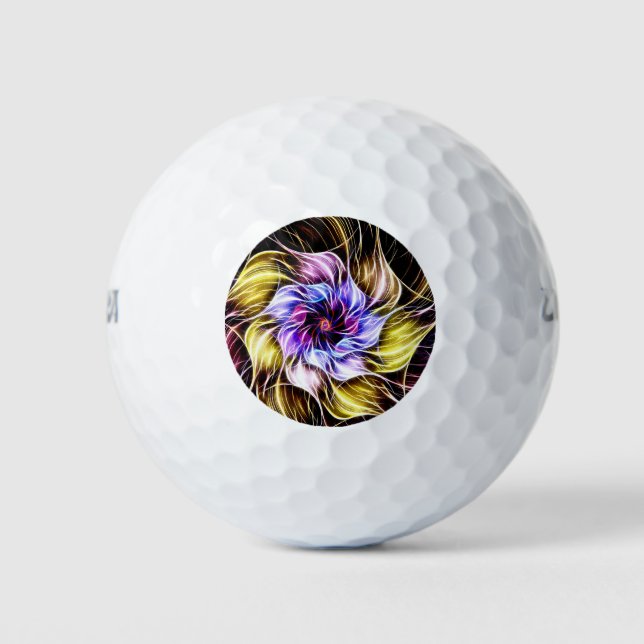 Pelotas De Golf fractal flower (Anverso)