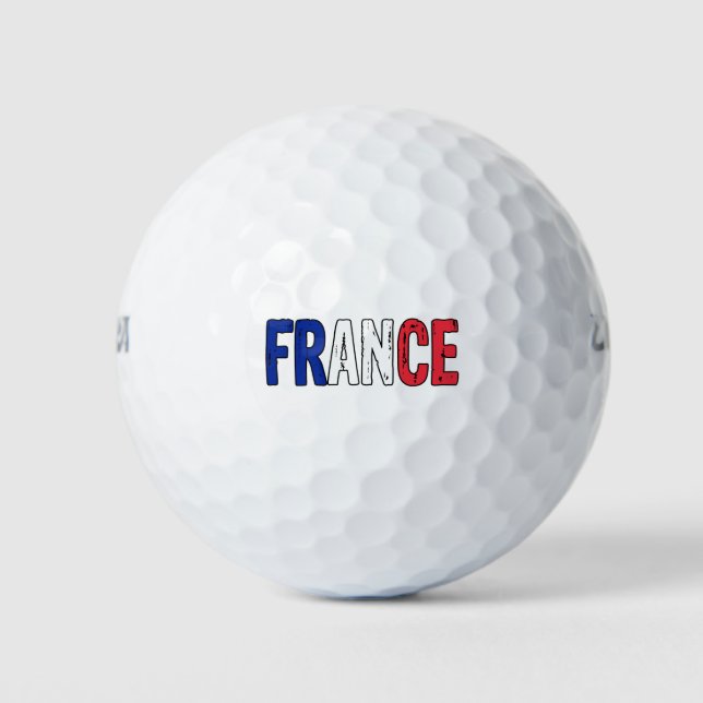 Pelotas De Golf Francés (Anverso)