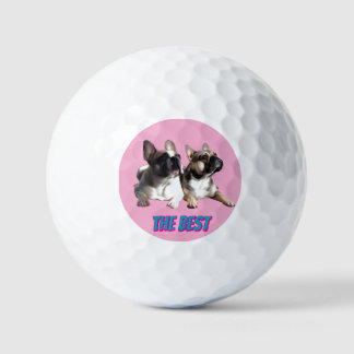 Pelotas De Golf Französische Bulldoggen Beste Freunde