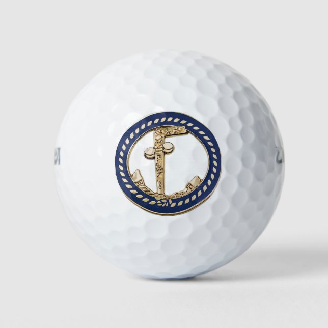 Pelotas De Golf Freemason (Anverso)