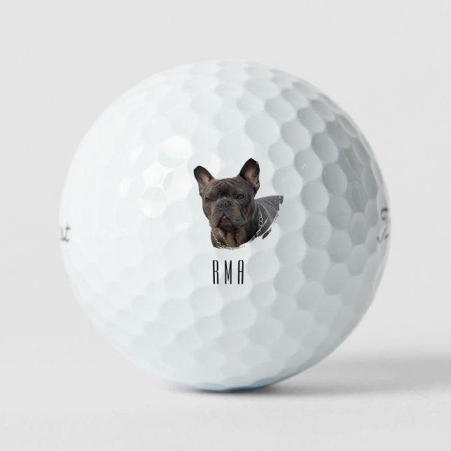 Pelotas De Golf Frenchie Bulldog Francés (Anverso)