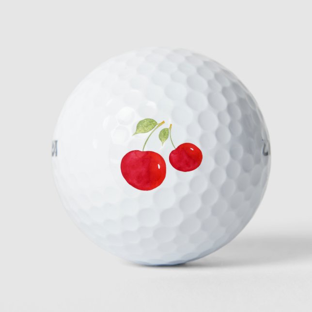 Pelotas De Golf Fresas acuáticas (Anverso)
