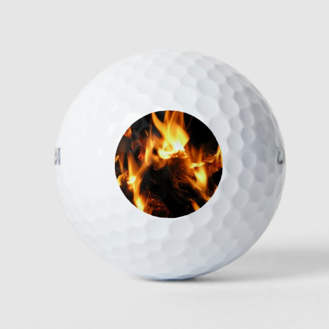 Pelotas De Golf Fuego (Anverso)