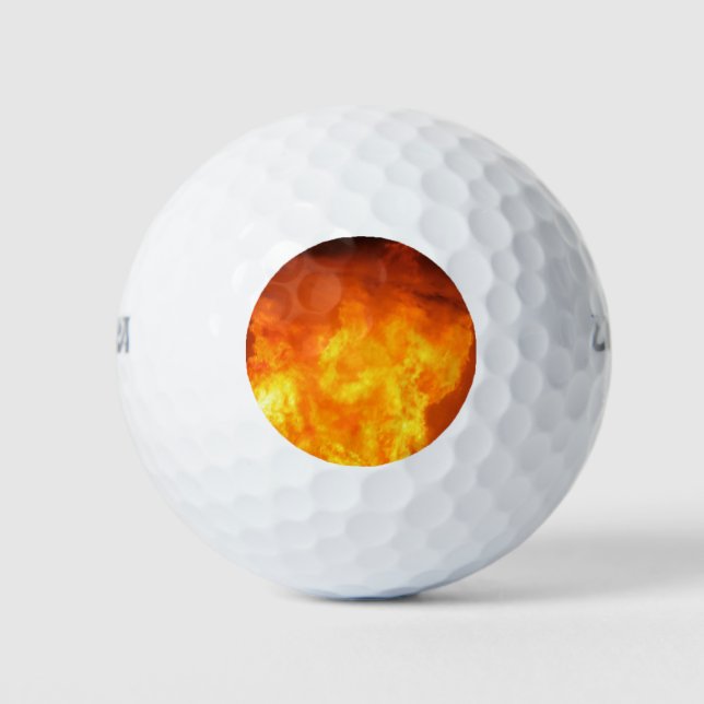 Pelotas De Golf Fuego (Anverso)