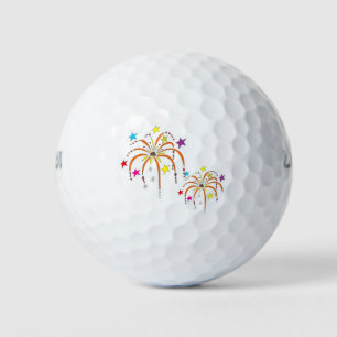 Pelotas De Golf Fuegos artificiales