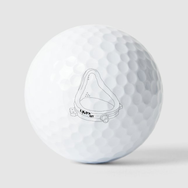 Pelotas De Golf Fuente de Marcel Duchamp R.Mutt 1917 (Anverso)