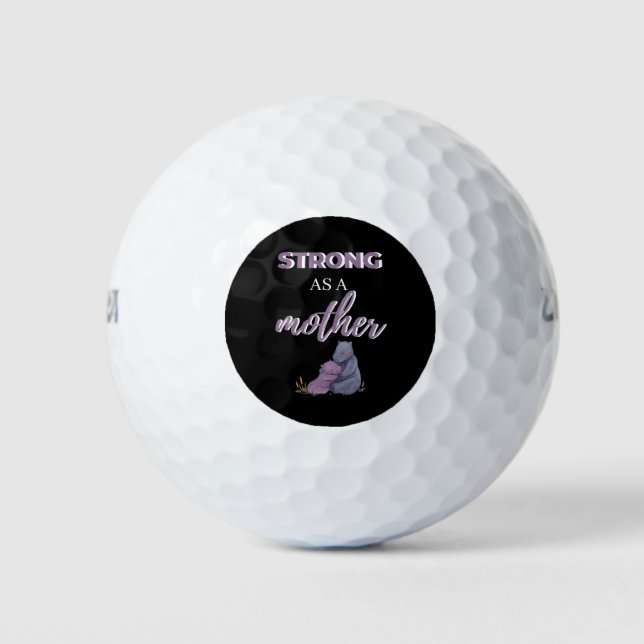 Pelotas De Golf Fuerte como madre (Anverso)