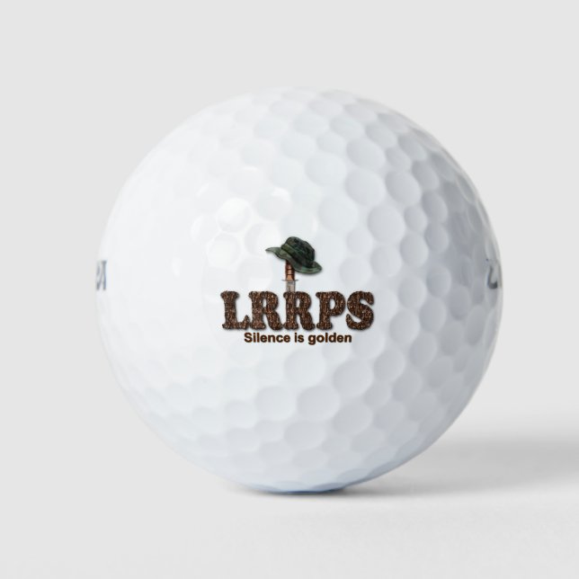 Pelotas De Golf Fuerzas especiales Berets Green LRRPS Nam (Anverso)