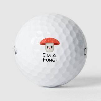 Pelotas De Golf Fun Guy Fungi Mushroom