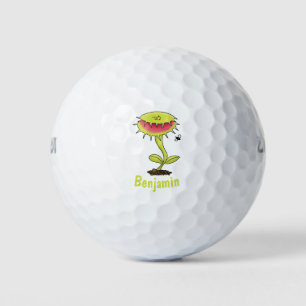 Pelotas De Golf Funny carnívoro Venus trampa de mosca personalizad
