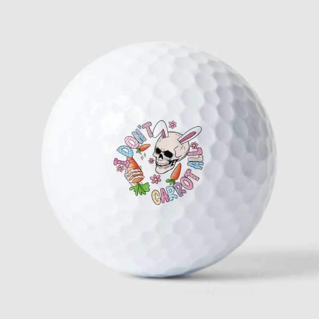 Pelotas De Golf Funny Easter Skull (Anverso)
