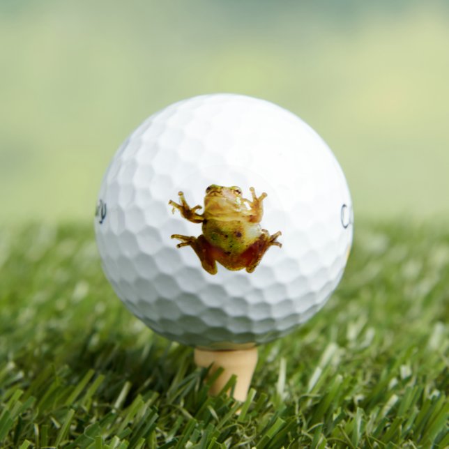 Pelotas De Golf Funny Frog 4Frankie (Camiseta in situ)