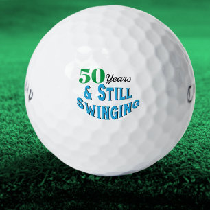Pelotas De Golf Funny Golf Balls 50 cumpleaños