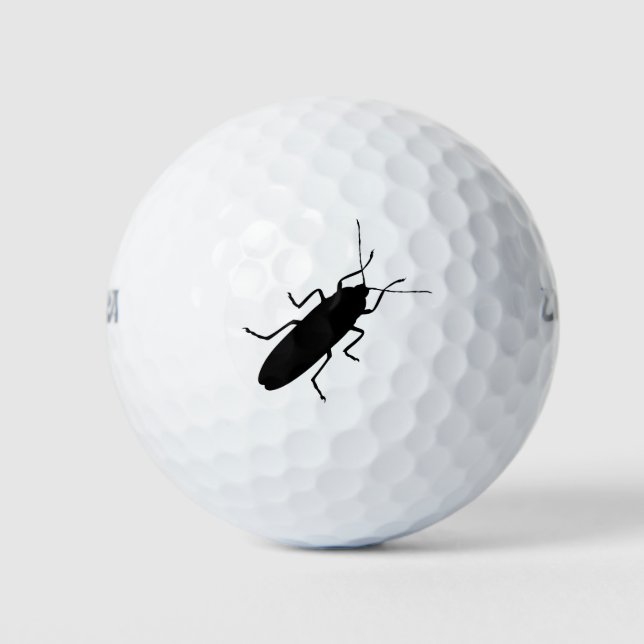 Pelotas De Golf Funny Golf Balls Insect Chiste (Anverso)