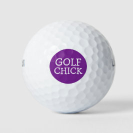 Pelotas De Golf Funny Golf Chick