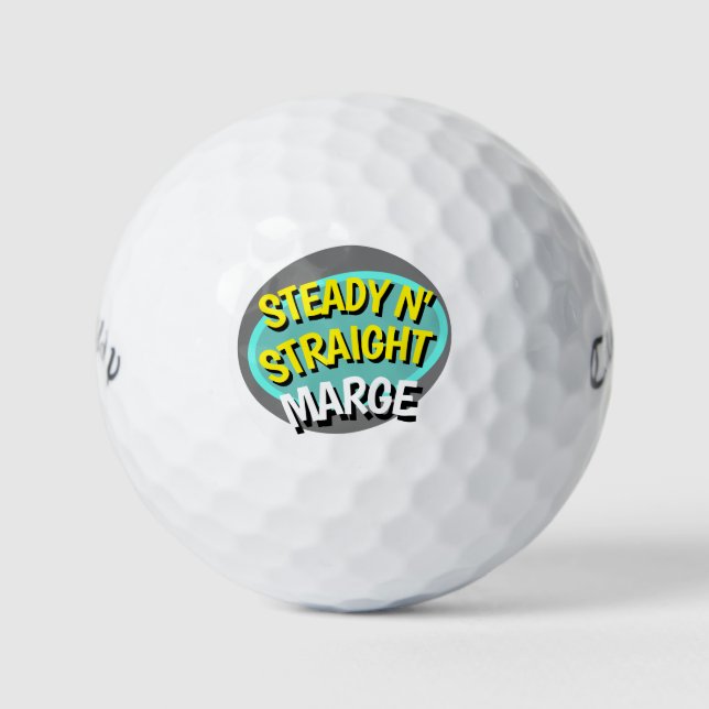 PELOTAS DE GOLF FUNNY GOLFER LADIES (Anverso)