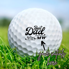 Pelotas De Golf Funny Golfer Mejor Papá Por Par | Día del Padre