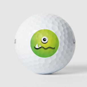 Pelotas De Golf Funny Monster Eye Emoji
