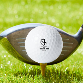 Pelotas De Golf Funny My Brain is on Airplane Mode Coworker Travel