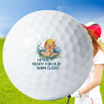 Pelotas De Golf Funny Novedad Water Hole Nombre<br><div class="desc">(NOTA: al personalizar, para mantener el espaciado piense en cambiar solamente el nombre y dejar el resto del dicho en su lugar.) Todos nos hemos parado a ver esa pequeña bola entrando al agua — deseando que si solo le diéramos unas lecciones de natación, todo podría estar bien. Si no,...</div>