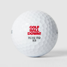 Pelotas De Golf Funny Personalizado