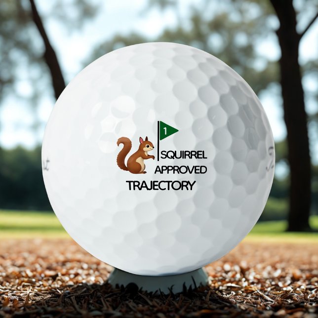 Pelotas De Golf Funny Squirrel Aprobado 3-pack Titleist (Subido por el creador)