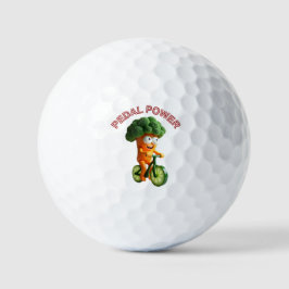Pelotas De Golf Funny Veggie Rider