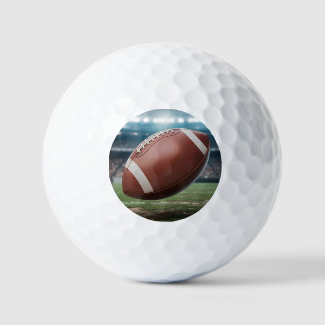 Pelotas De Golf Fútbol Americano (Anverso)