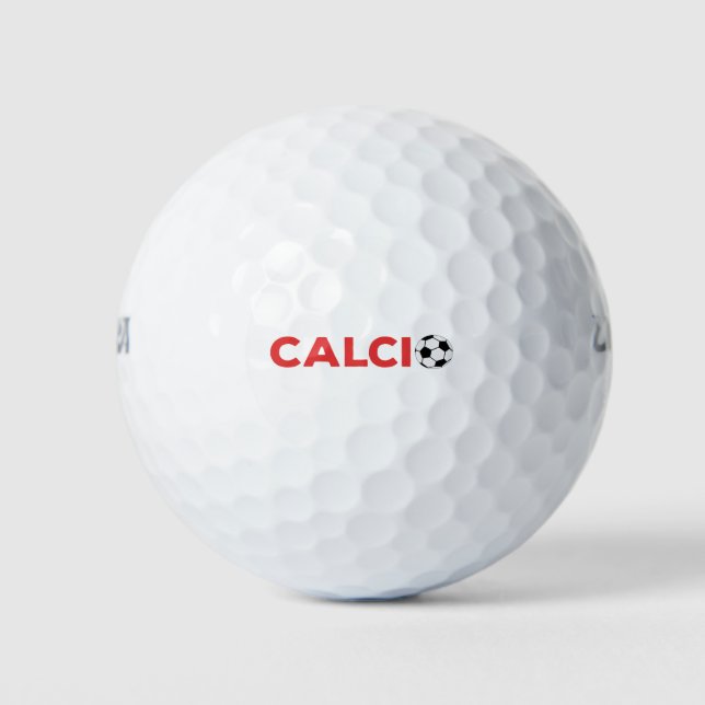 Pelotas De Golf Fútbol Calcio (Anverso)