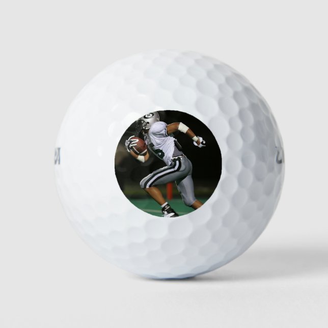 Pelotas De Golf Fútbol personalizado Foto Deportes (Anverso)
