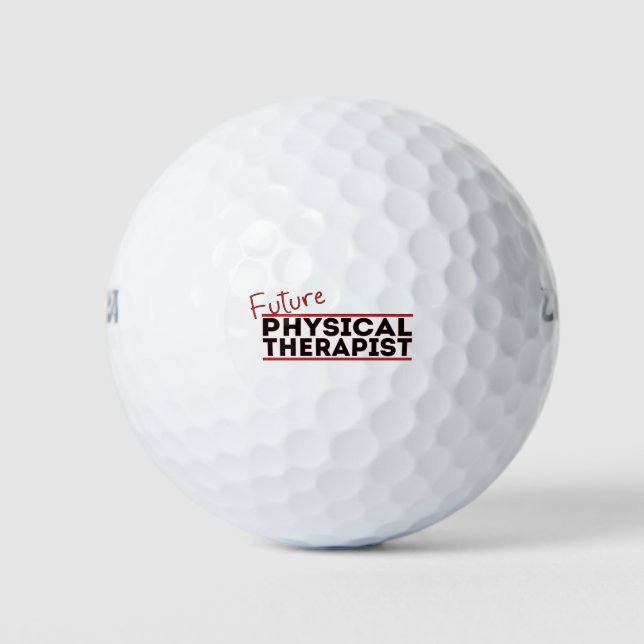 Pelotas De Golf Future Physical Therapist (Anverso)