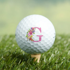 Pelotas De Golf G Floral
