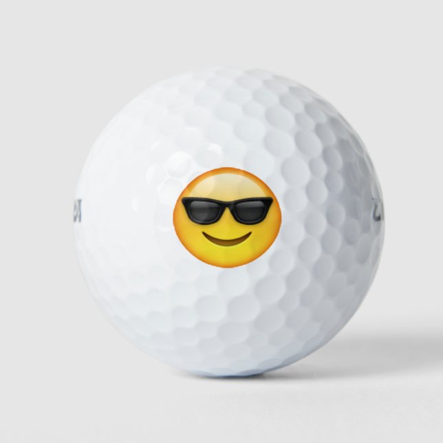 Pelotas De Golf Gafas de sol - Emoji (Anverso)
