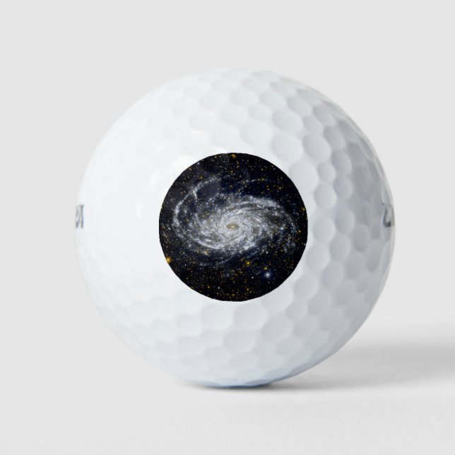 Pelotas De Golf Galaxia espiral (Anverso)