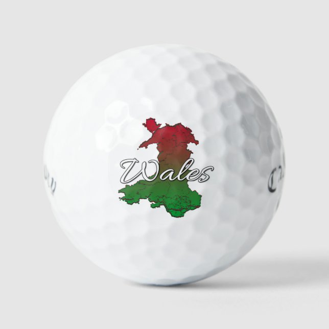 Pelotas De Golf Gales (Anverso)