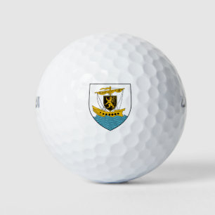 Pelotas De Golf Galway Coat of Arms Ireland