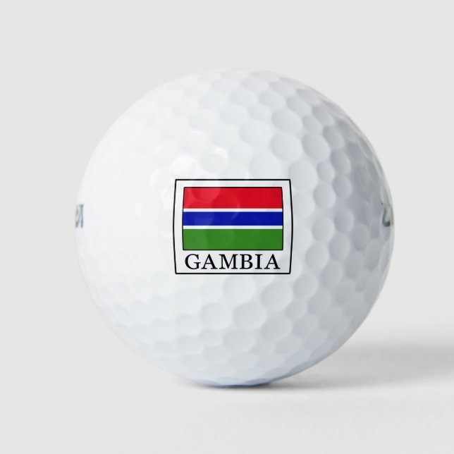 Pelotas De Golf Gambia (Anverso)