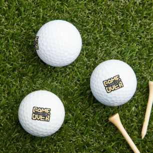 Pelotas De Golf Game Over, Revivir Clásicos Vintage y Subir de Niv