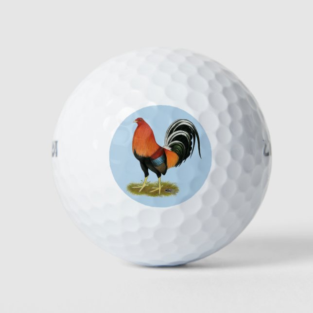 Pelotas De Golf Gamecock Wheaten Rooster (Anverso)