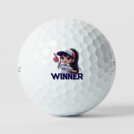Pelotas De Golf ganador fanático deportes dall